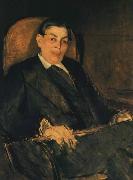 Edouard Manet, Portrait of Albert Wolff